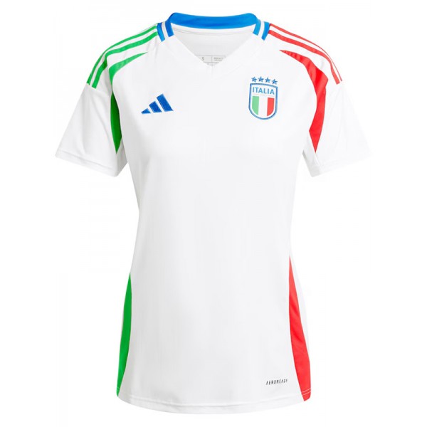 Italy maglia femminile da trasferta seconda divisa da calcio femminile abbigliamento sportivo top da calcio maglia sportiva 2024 Euro cup